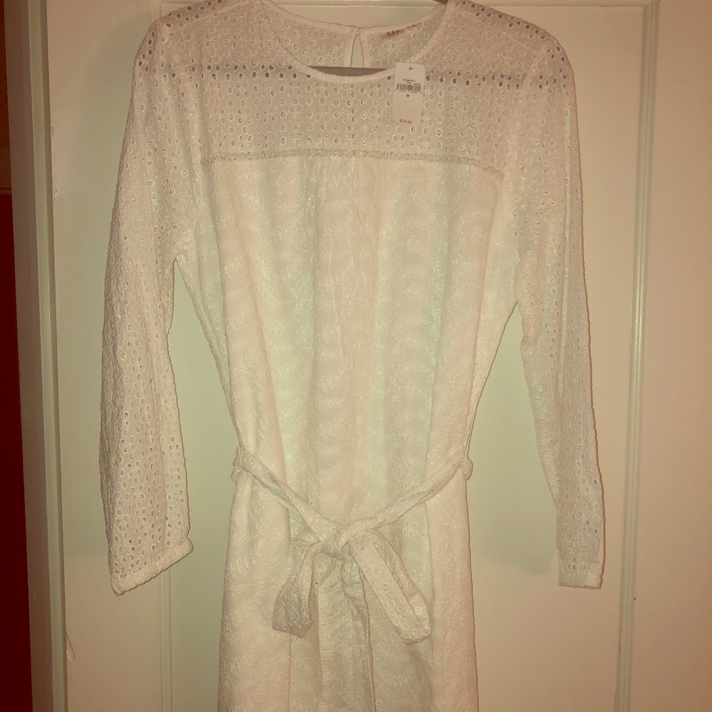 White Gap dress